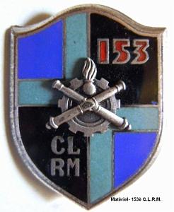 Materiel - 153e CLRM